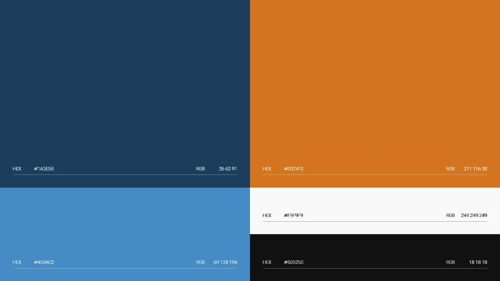 Argos — Paleta de cores