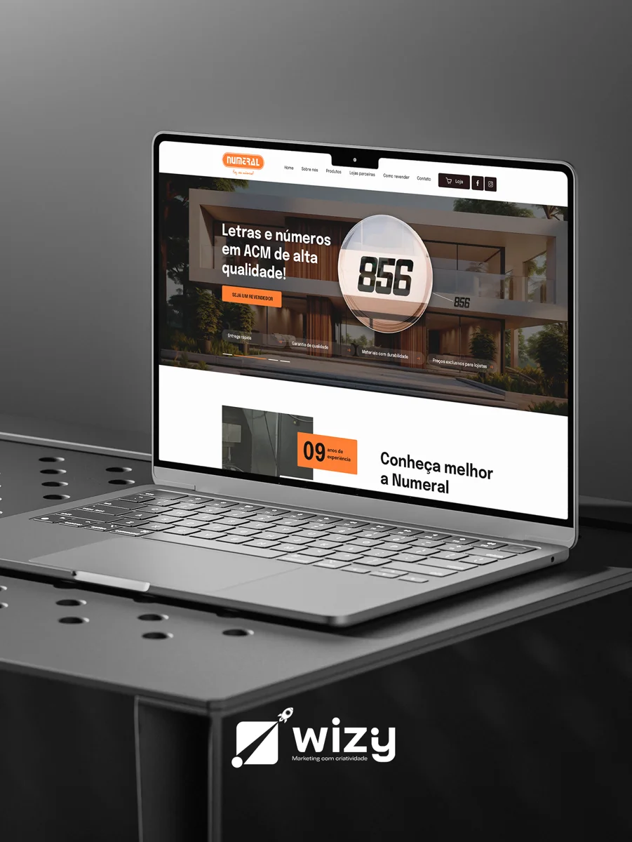 Numeral — Site institucional