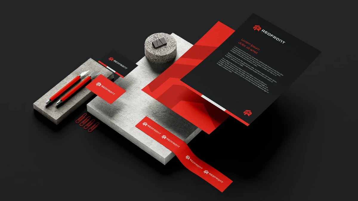 Red Front USA — Papelaria e materiais impressos